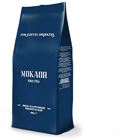 Caffè Mokaor 1954 Torrefatto da artigiani in Italia - Caffè Grani da BAR - PROFESSIONAL Espresso GRAN CREMA - NO VENDING 1 x 1 Kg