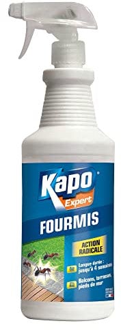 KAPO Pulvérisateur anti fourmis 1L - Idéal pour éliminer les fourmis