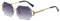 Long Keeper Randlose Sonnenbrille Vintage - Unisex Retro Sonnenbrille Achteckig Klein Sonnenbrille Quadratisch Party Festival Brille Für Damen Herren