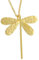 Handmade geschenk für sie Gold Libelle Halskette, Sterling Silber Libelle Anhängerr, Libelle Schmuck, Geschenk Halskette Anhängerr Insekt SchmuckMänner