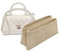 Lckaey Taschen-Organizer für große Taschen mit Kokosgriff, Filzeinsatz, 2020beige-L