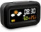 METRONIC Réveil Numérique De Voyage À Piles avec Écran LCD Rétroéclairé en Couleur, Horloge 12/24 Heures, Snooze, Calendrier, Météo, Température, Humidité - 477340