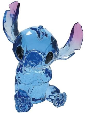 Enesco Facets Disney Lilo and Stitch - Figura Decorativa de 15,24 cm, Color Azul