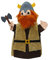 Marionette Märchenfigur Handpuppe Viking 30 cm, Mehrfarbig, für Kinder Jungen Mädchen Babys