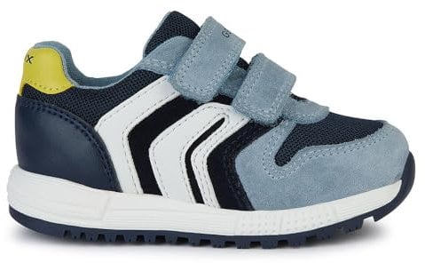 Geox Bébé B Albums garçon A Basket, Lt Sky Navy, 20 EU