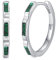 Malachit Ohrringe 925 Sterling Silber Round Hoop Ohrringe Geschenk Für Frauen Tochter Kinder Mädchen