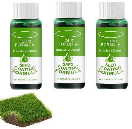 Deno Grünes Gras-Rasenspray, Flüssig, 3 Stück, Grünes Gras, Trockenflecken-Reparaturspray, Natürliche Grüne Sprühfarben Für Rasen Und Rasenfarben, Grüne Gras-Nährstofflösung, Haustierfreundlich