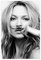 ETOMEY Kate Moss Poster auf Leinwand, Wandkunst, Dekordruck, Gemälde für Wohnzimmer, Schlafzimmer, Dekoration, ungerahmt, 30 x 45 cm, 5 Stück