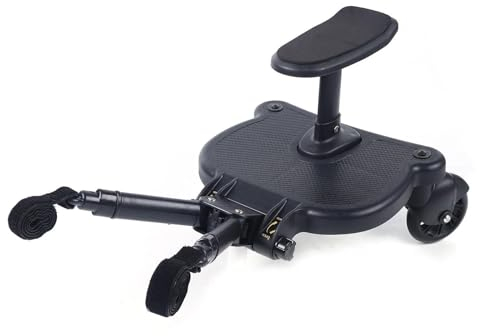 Primal Internet GmbH Zusatzsitz für Kinderwagen | Buggy Board für alle Kinderwägen 2. Kind | Kiddy Board Mitfahrgelegenheit Sitzbrett Kind