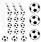 120pcs Soccer Stickers, Vinyl Football Lovers Sticky Labels for Jar Helmet Scrapbooking World Cup Football Party Favors for Kids Sports Party Decorations Supplies Reward Pride Stickers for Boys Girls