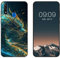 WUACYEAMING für ZTE Blade 10 Hülle,Mode Schutzhülle Schwarz Handyhülle mit Aesthetic Muster Weich Silikon Dünn TPU Stoßfeste Kratzfest Schutzhülle Cover-Drache