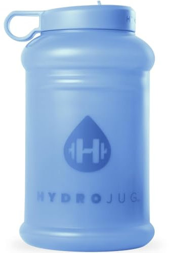 HydroJug Pro Jug V2 Half Gallon Water Bottle 73oz Light Blue | Refillable, Reusable, Jug, With Carry Handle, Leakproof Guarantee, Great For On-The-Go Hydration, Dishwasher Safe, BPA Free