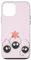 Hülle für iPhone 12 mini Niedliche Anime Rußmännchen mit pinkem Zuckerstern