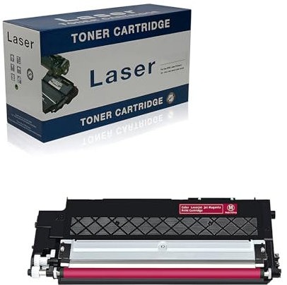 Ineecink Kompatible Tonerkartusche Als Ersatz Für Samsung CLT-407S CLT-K407S CLT-C407S CLT-M407S CLT-Y407S Zur Verwendung Mit Samsung CLP-320N 321N 325W CLX-3185FN 3185FW 3185N Drucker,Magenta