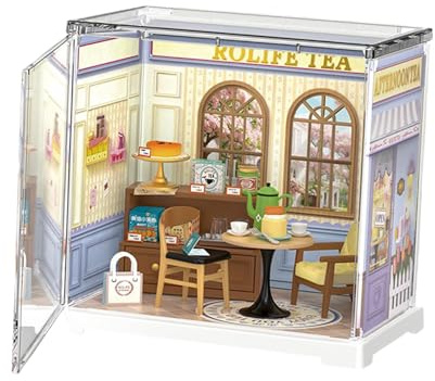 Bausatz Hausbausatz | Modellbausatz für das Haus – Bausatz zum Bauen eines Hauses in Fabrik, kleines Handwerkhaus mit Möbeln und Spielhaus für Kinder