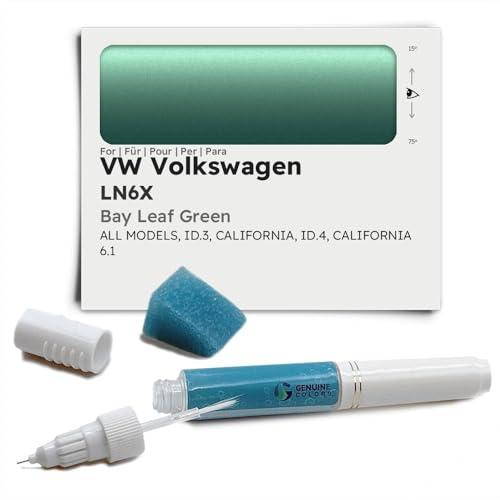 Genuine Colors Lackstift Bay Leaf Green LN6X für VW Volkswagen Grün ID.3 California ID.4 6.1