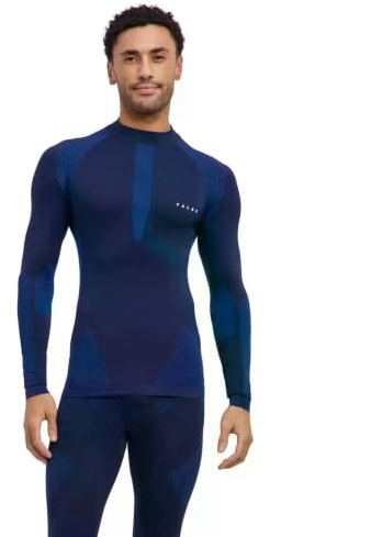 Falke Herren Warm Turtleneck Funktionsshirt Langarm schnelltrocknendes atmungsaktives nachhaltiges Funktionsmaterial für milde bis kalte Temperaturen warme Funktionsunterwäsche 1 Stück