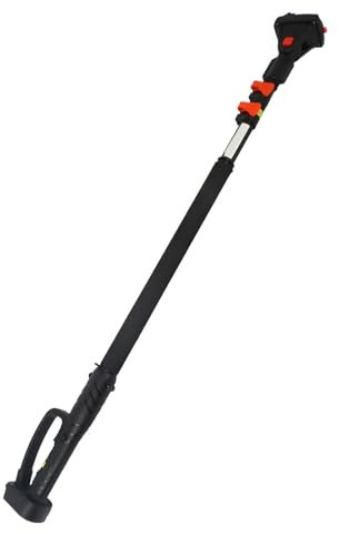 Teleskopstange für Elektrische Kettensäge, 2,5 Meter Schwarze Hochzweig -Pole -Teleskope, Schwenkbar 180 ° Geeignet Zum Beschneiden, Scheren und Scheren Geeignet