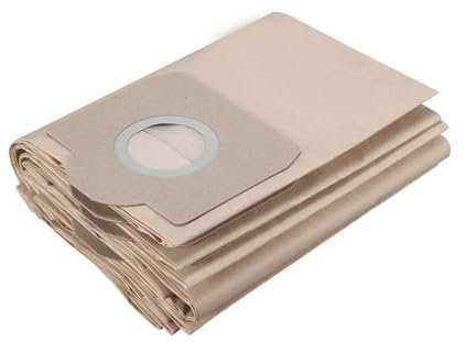 1 Jeu De Sacs À Poussière En Tissu Bleu Avec Filtre En Mousse For Aspirateur Eau Et Poussière Einhell TC-VC 1820 TC-VC 1820 SA TC-VC 1812 S TC-VC