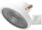 Ventilador de pared con control remoto, fácil instalación, oscilante de 180 grados, ventilador de refrigeración para el hogar y la oficina