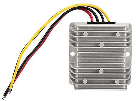 ANKROYU Convertisseur de Puissance CC 8V 40V à 12V, Module régulateur de Tension, Sortie 72W 6A pour éclairage LED Marin Automobile, Panneau Solaire IP68