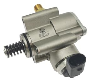 HELLA 8TH 358 345-141 Hochdruckpumpe - 12V - 2-polig - links - mechanisch - Anzahl der Befestigungsbohrungen: 3 - mit Dichtung