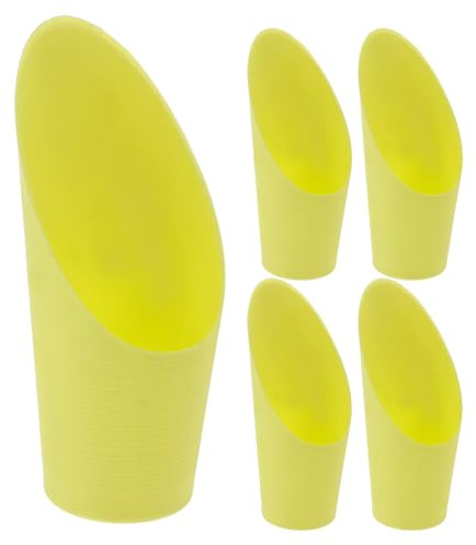 Housoutil Set 5 Pezzi Pala per Bonsai in Plastica Facile da Pulire, per Lavoro Bonsai e Piantagione di Piante Grasse, Accessorio Giardino per Terriccio e Piantine Colore Colore Casuale