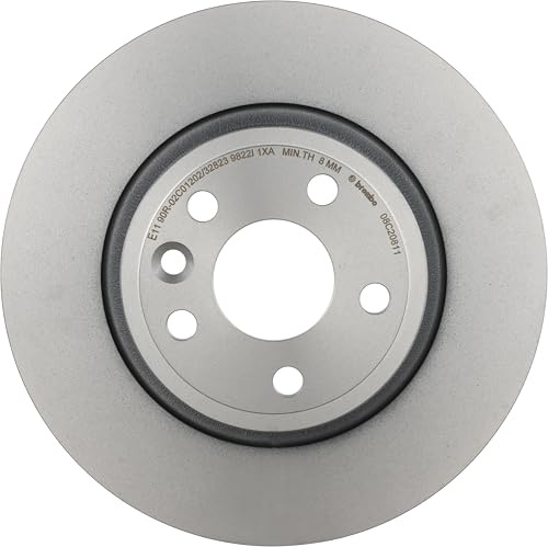 BREMBO 2x Bremsscheibe 08.C208.11 Ø300mm, Voll | Kompatibel mit: JAGUAR E-PACE, LAND ROVER DISCOVERY SPORT