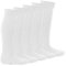 Footstar Kinder Kniestrümpfe (5 Paar) EVERYDAY! - Weiß 31-34