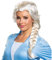 Disguise Women's Disney Elsa Frozen 2 Wig, Blonde, One Size Adult