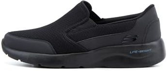 Skechers Rayhill Dynamight 2.0 Herren-Sneaker mit Memory-Schaum - Schwarz - 43 EU