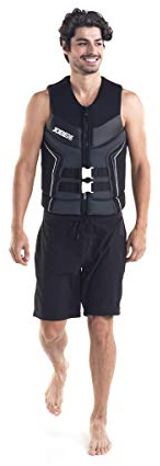 Jobe Segmented Jet Backsupport, Gilet salvagente Uomo, Multicolore, S