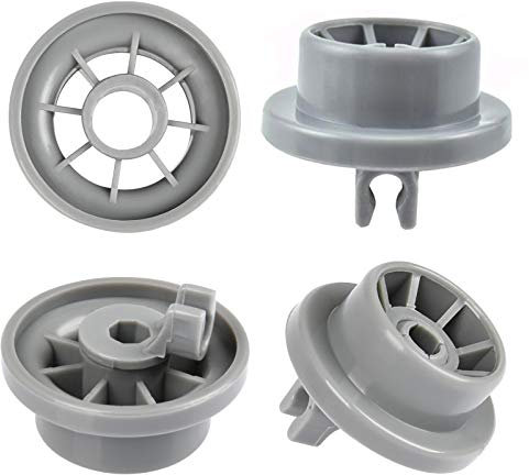 YOTINO 4Pcs Lavavajillas ruedas, cesta rollo lavavajilla se puede bajo Lavavajillas para BOSCH, SIEMENS