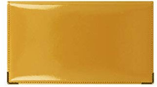 Color Pop Etui chéquier Moutarde- Fabrication française - Chéquier pour Carte crédit et papiers Divers