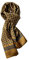 UK_Stone Halstuch Herren 100% Seide Schal Vintage Pattern Seidenschal Herrenschal, (Kariert Blumen Pattern Golden)