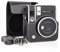 MUZIRI KINOKOO Instax Mini 40 case PU Leather Protective Case Compatible for Fuji Instax Mini 40 Instant Camera with Adjustable Shoulder Strap (Black)