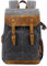 BAICLES Camera Backpack Large Professional Canvas Camera Bag, Waterproof and Shockproof Camera Case with Compartments, Camera Lens Storage Rucksack for Nikon Canon Sony