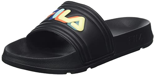 FILA Damen Morro Bay Logo wmn Slipper, Schwarz, 41 EU