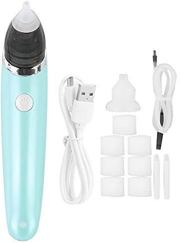 Tissting Aspirateur de Cire d'Oreille Électrique, Outil de Retrait Cire Cure Oreille Réglable 5 Niveaux d'Aspiration aspirateur oreille cerumen USB Aspirateur Réutilisable pour Enfants