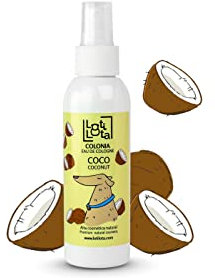 LOTI LOTA Colonia para perros COCO especial todas las razas y tamaños - Vegano - 125 ml