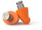 Flare Earshade Pro – Ohrstöpsel – Schallblockierung – Luft- und Raumfahrt-Titan & superweicher Memory-Schaum – Orange