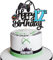 SYKYCTCY 1 Pack Happy 12th Birthday Cake Topper Glitter Video Game Cake Pick Game On Controllers Twelfth Cheers to 12 Years Cake Decoration for Game Theme Happy 12th Birthday Party Supplies