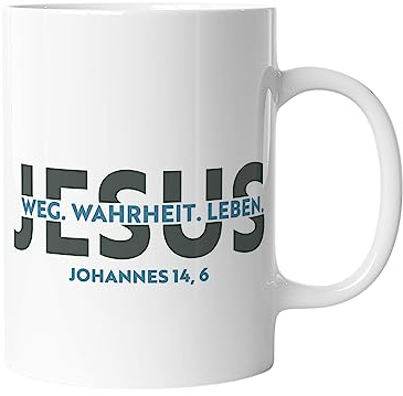 SALT-AND-LIGHT® Christliche Tasse Geschenk für Christen mit Bibelvers Kaffeetasse Geschenkidee | Jesus mug-christCC-36