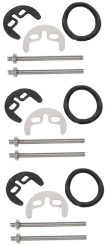 Housoutil 3 Sets Küchenarmatur Anti-loosing-kappe Wasserhahn-befestigungsscheibe Sicherungsring Wasserhahn-befestigungssatz Dichtungssatz in Mehreren Größen