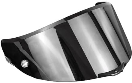 Guajiro - Visier RACE 3 | kompatibel mit AGV Pista GP RR - Corsa R - Veloce S | UV-Schutz, Antibeschlag und Kratzschutz | Kompatibel mit Pinlock und Tear Off | Hochwertiges PC. (Schwarz)