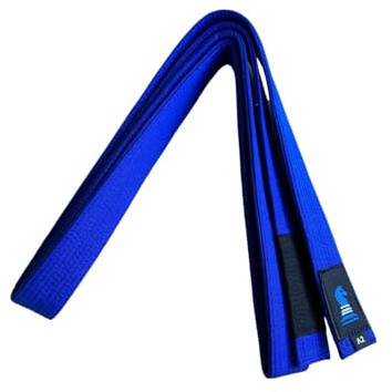 OSS Combat Sports BJJ Belt - Brazilian Jiu Jitsu Belt - Jujitsu Belt - IBJJF Approved - Limited Edition (Blue, A2)