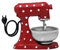 VICASKY Jouet de mixeur de cuisine miniature Jouet de cuisine rouge pour garçons et filles Accessoires éducatifs pour le développement créatif pour