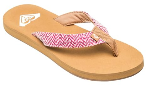 Roxy Porto Beach FlipFlops for Women StrandSandalen Frauen 36 Rot