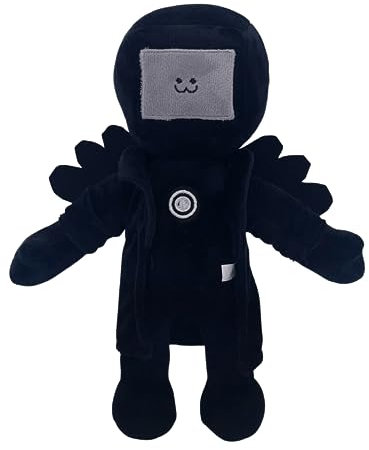 Super JAKES Skibidi Toilet-Plüschtier,lustige gefüllte Anime-Skibidi-Toiletten-Plüschpuppen,Sammlergeschenke für Kinder,Fans und Erwachsene zum Geburtstag(Grey Speakerman)
