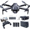 CHUBORY X10 PRO GPS-Drohne mit Kamera für Erwachsene 4K UHD, 90 Minuten Flugzeit, 1000 Meter Steuerreichweite, automatische Rückkehr, Folge-Modus, bürstenloser Motor, 5G RC-Quadcopter für Anfänger
